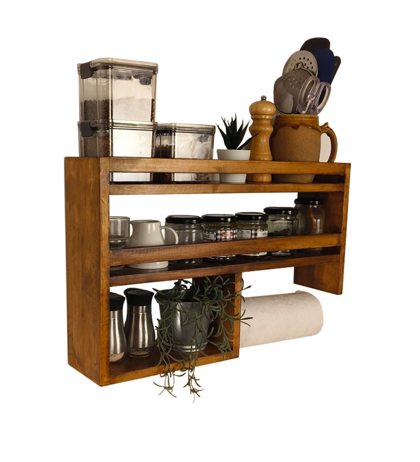 Fly Wooden Kitchen Storage Rack