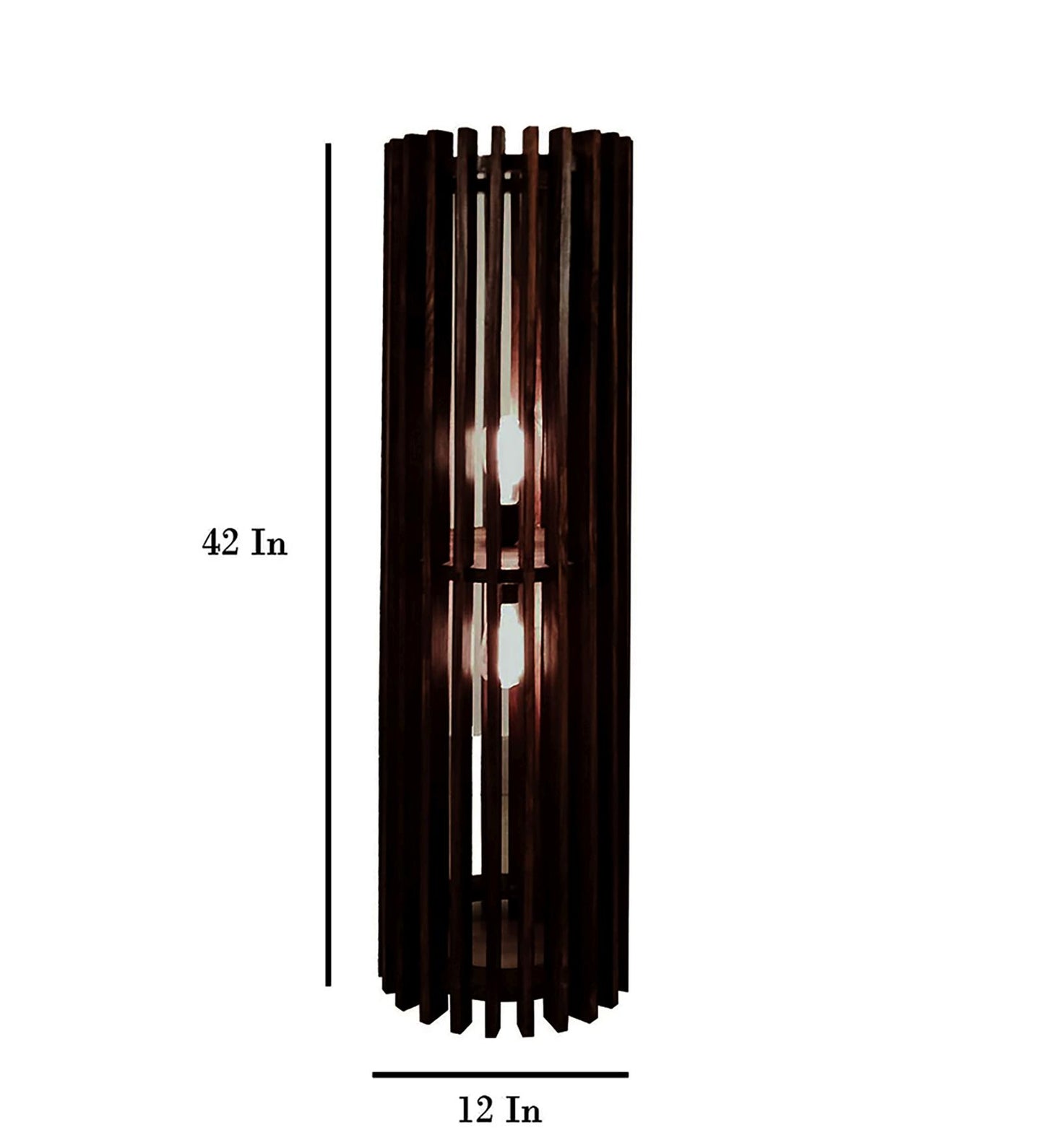 Dive Duo Wooden Floor Lamp