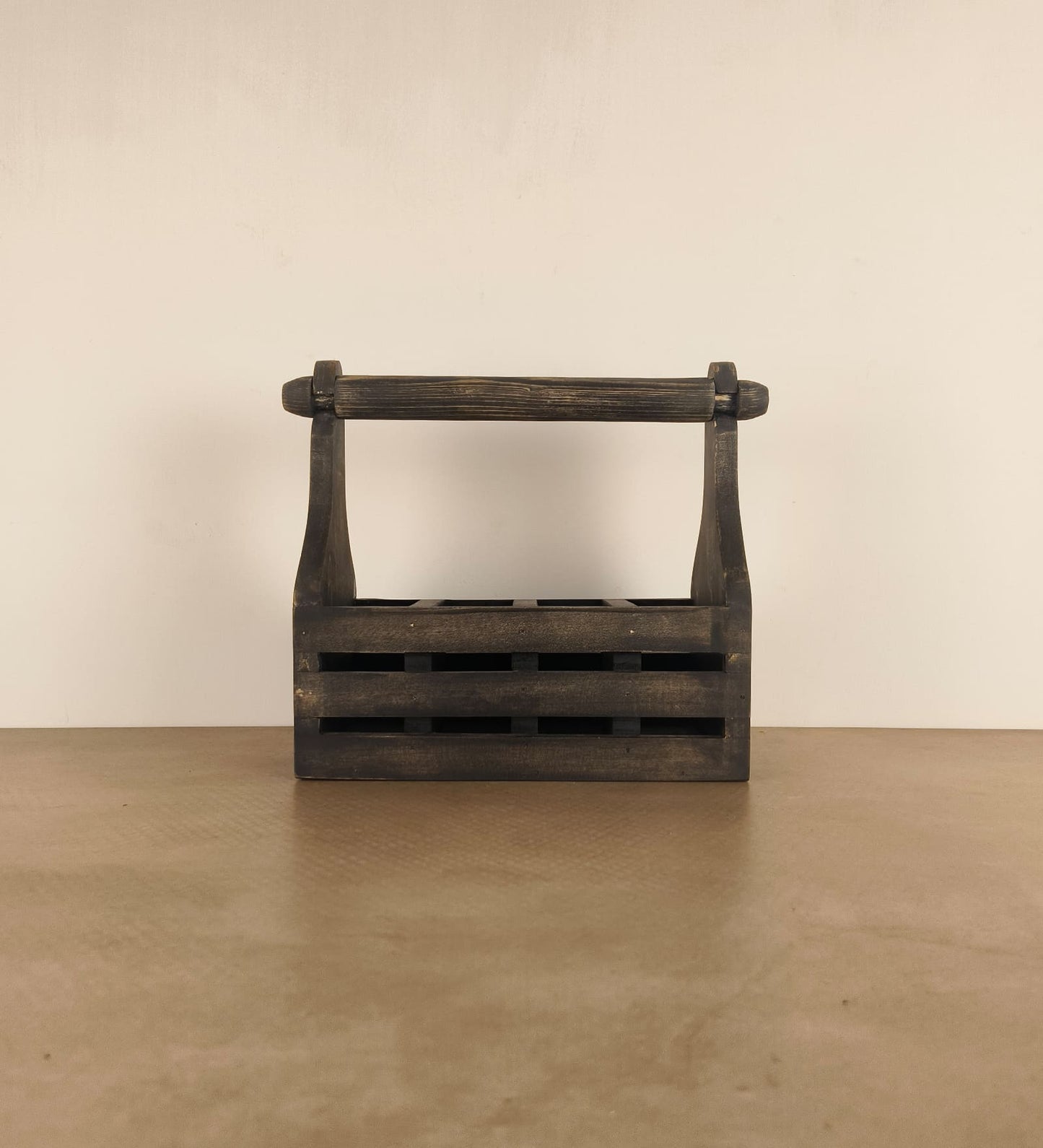 Birch Wooden Kitchen Roll Holder and Cutlery Holder