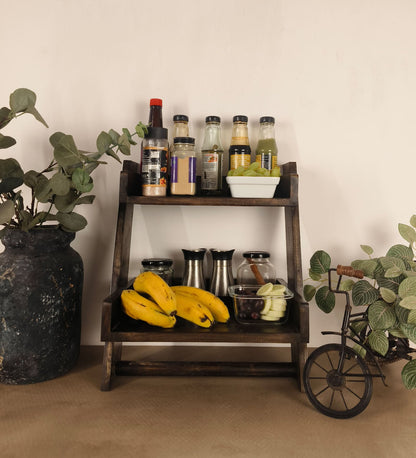 Marine Wooden Shelf Ladder