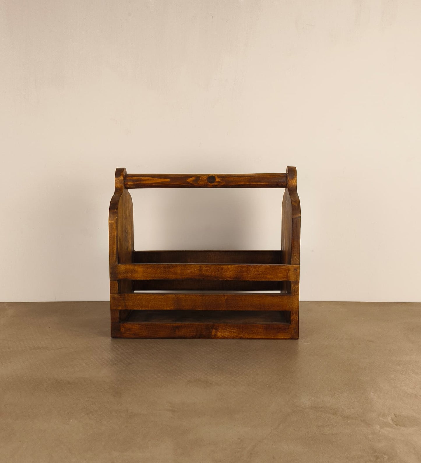 Zen Wooden Bottle & Cutlery Holder