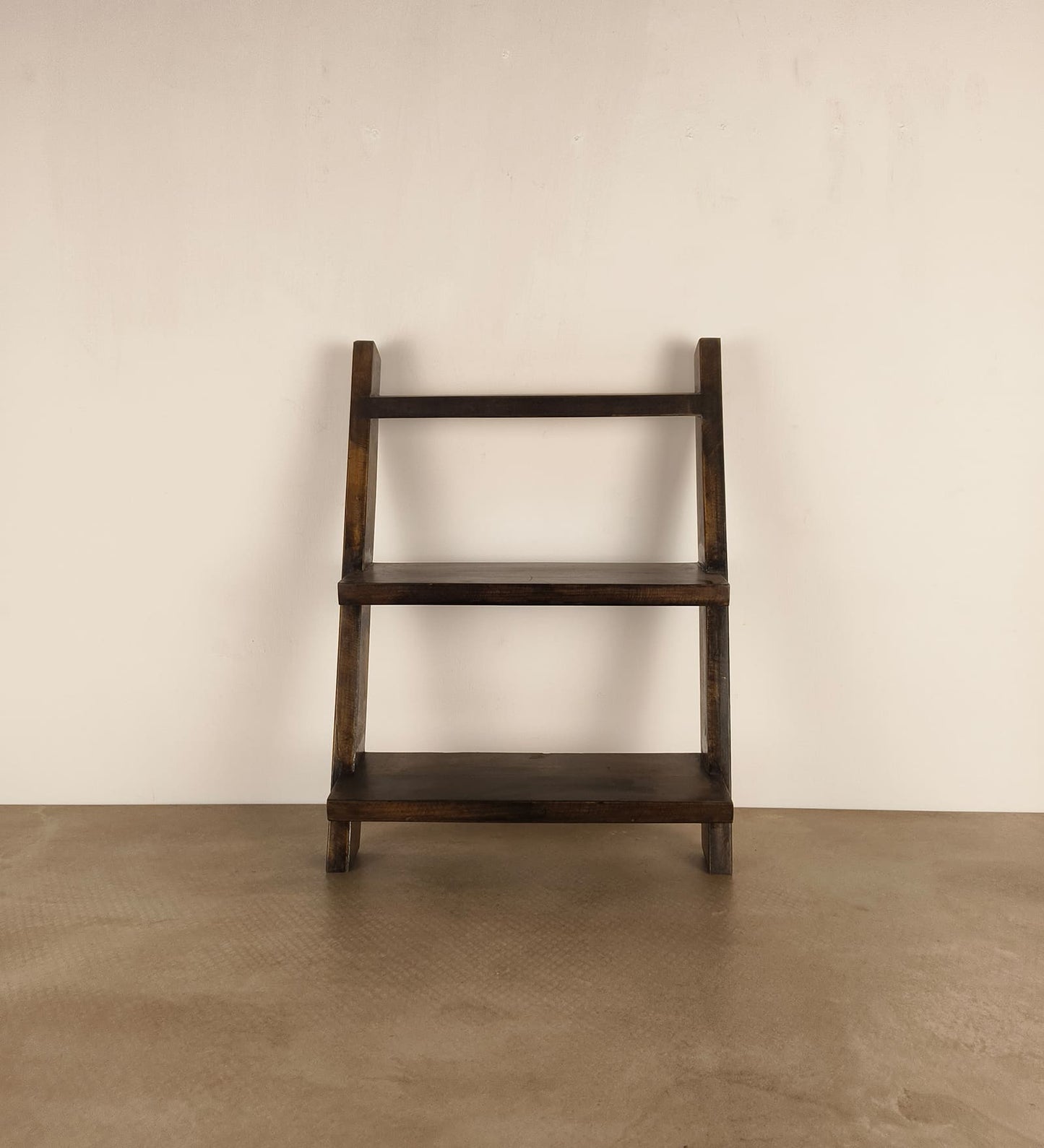Isle Wooden Shelf 2 Step Ladder