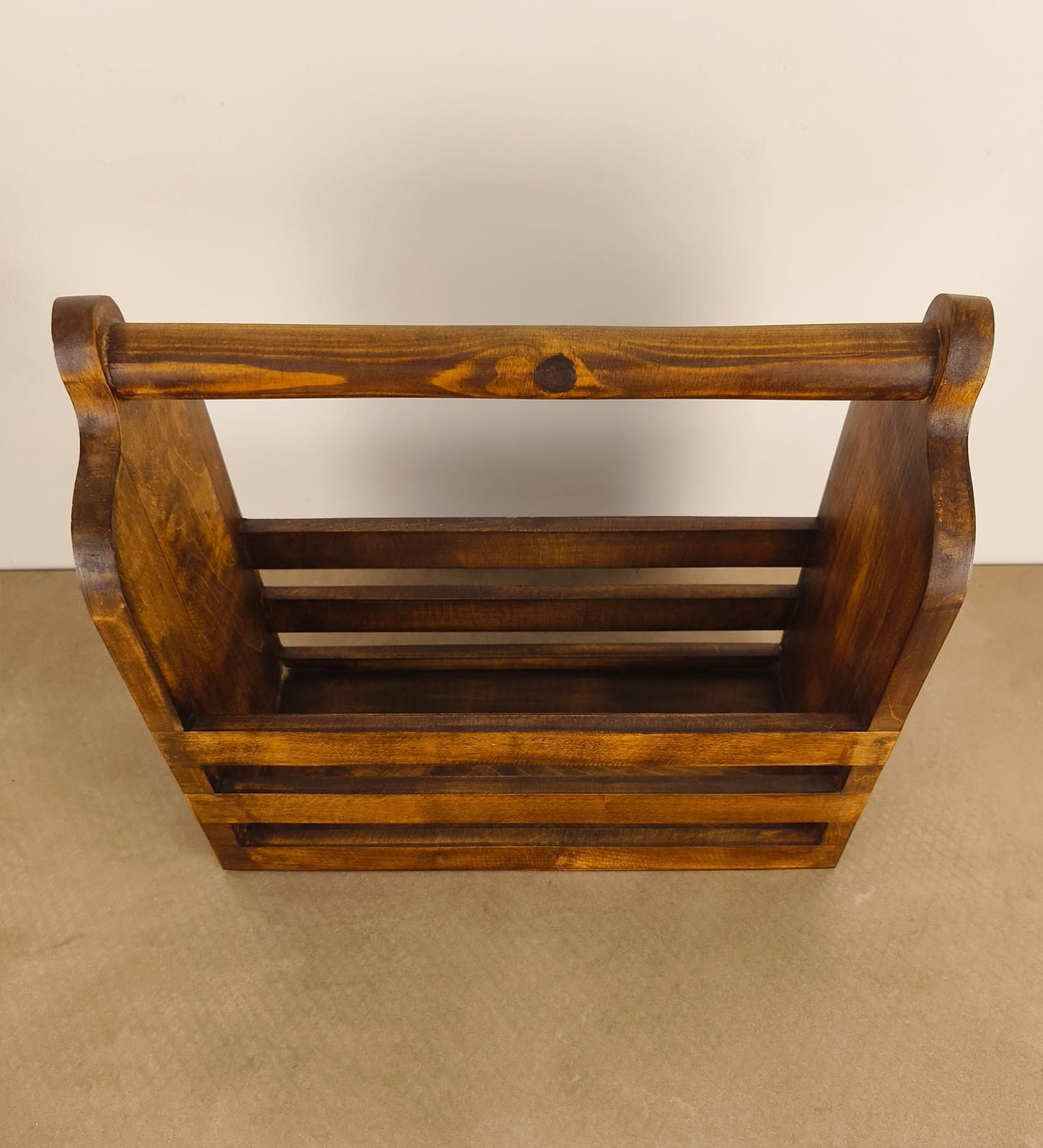 Zen Wooden Bottle & Cutlery Holder