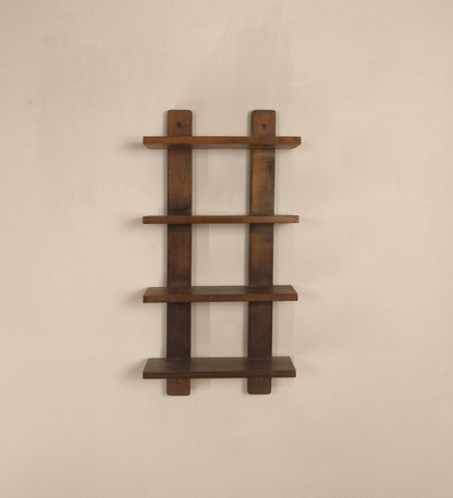 Support Wooden Wall Shelf