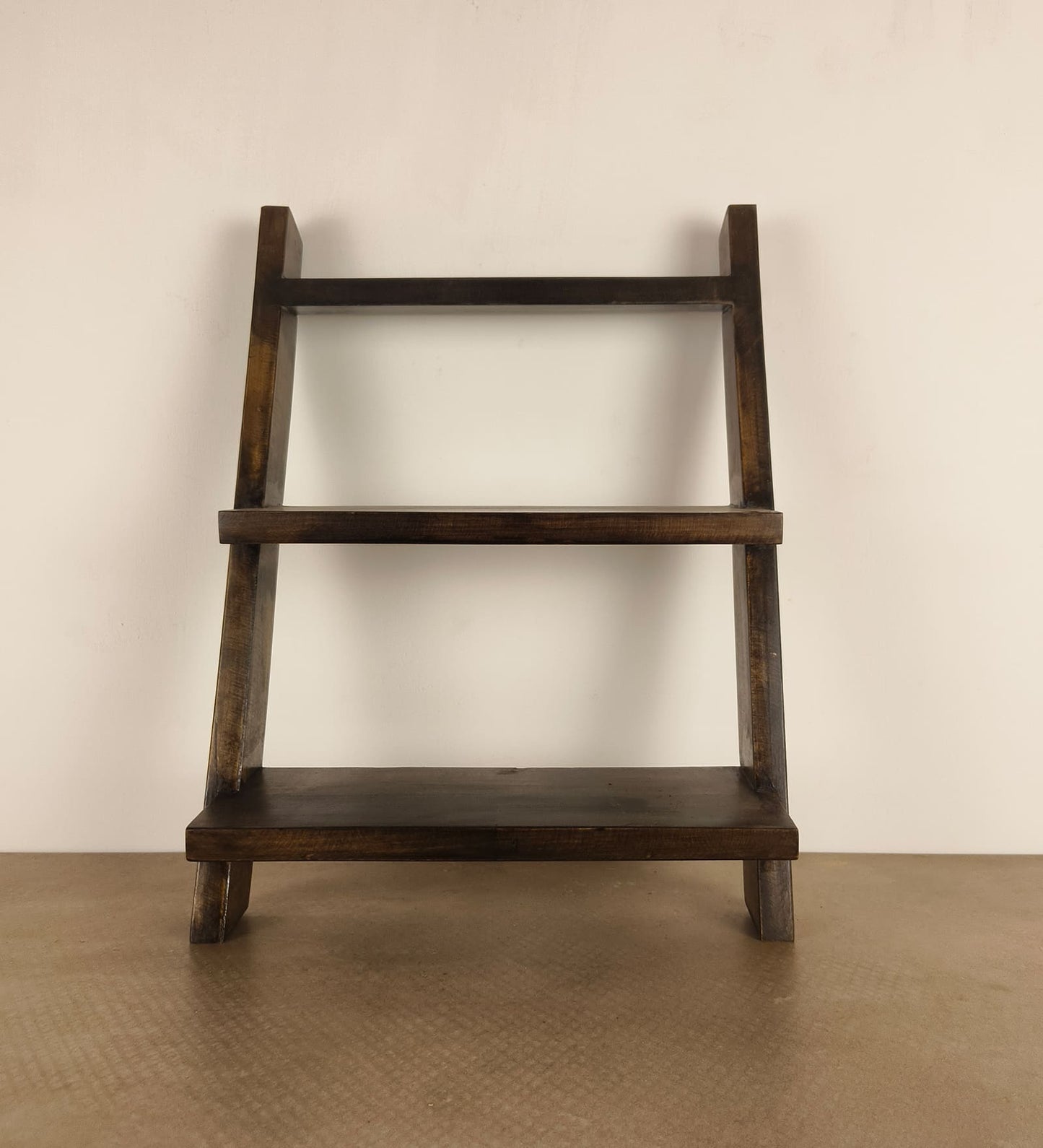 Isle Wooden Shelf 2 Step Ladder