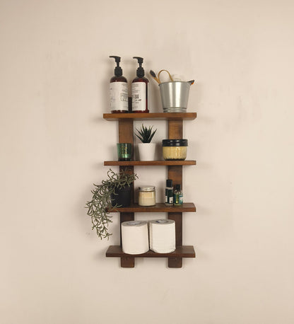 Support Wooden Wall Shelf