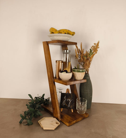 Stand 3 Tier Shelf & Planter