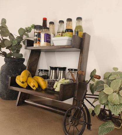 Marine Wooden Shelf Ladder