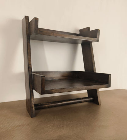 Marine Wooden Shelf Ladder