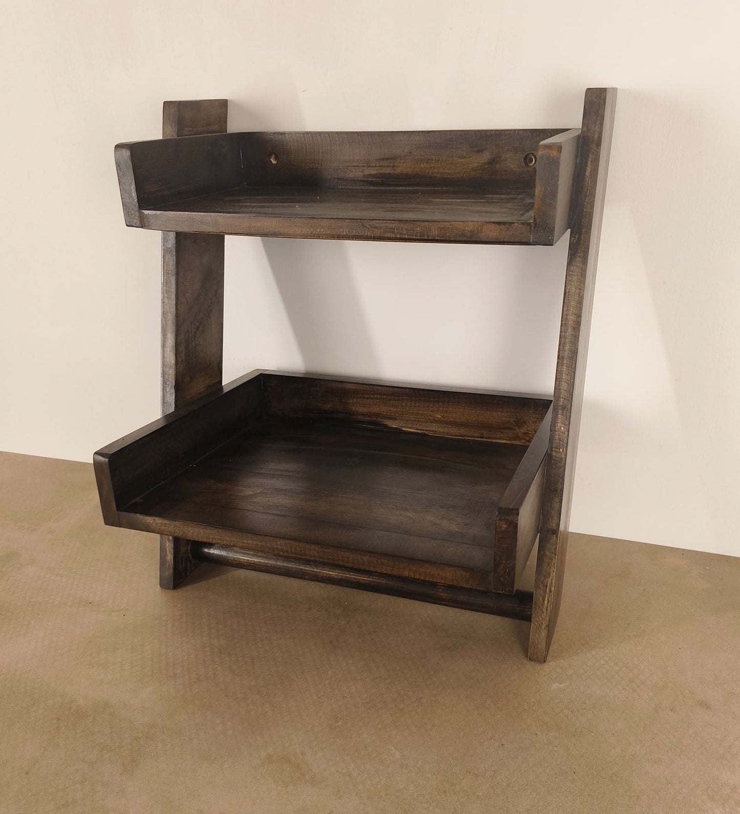 Marine Wooden Shelf Ladder