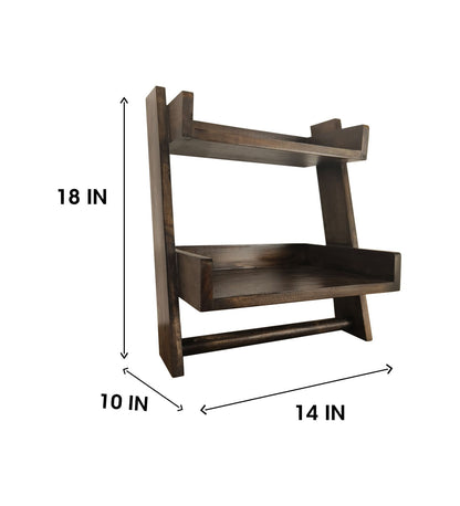 Marine Wooden Shelf Ladder