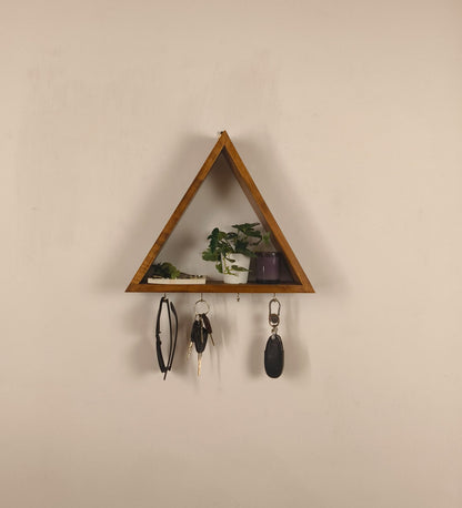 Vibe Wooden Wall Organiser with Key Holders
