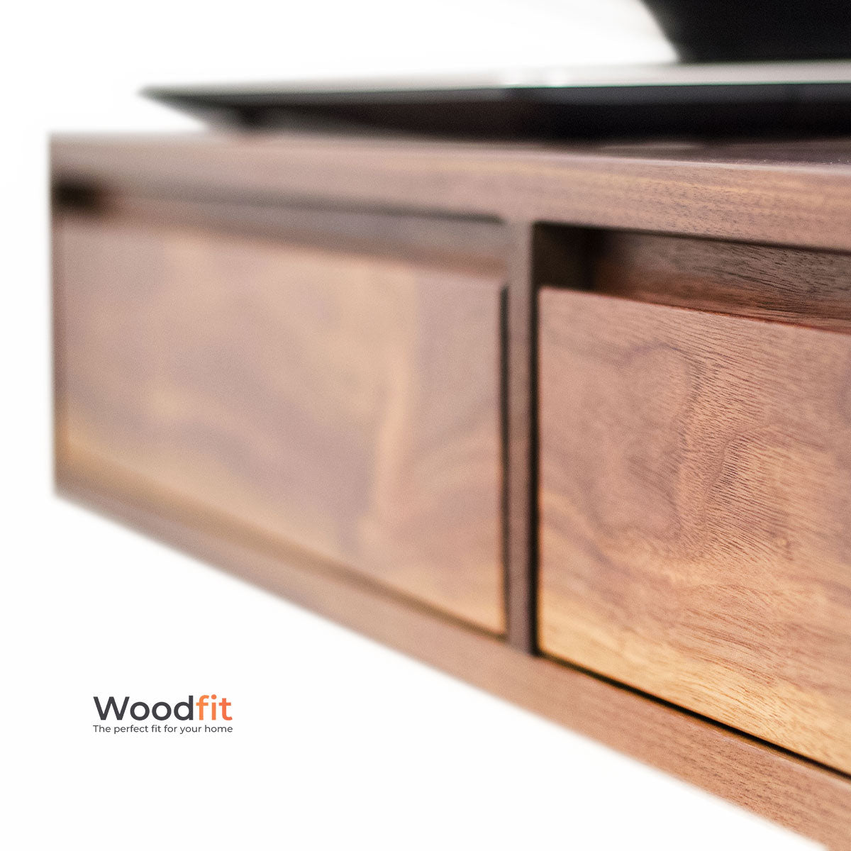 Zero-G Solid Sheesham Wood Floating Study Table