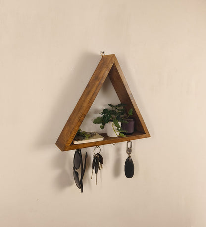 Vibe Wooden Wall Organiser with Key Holders