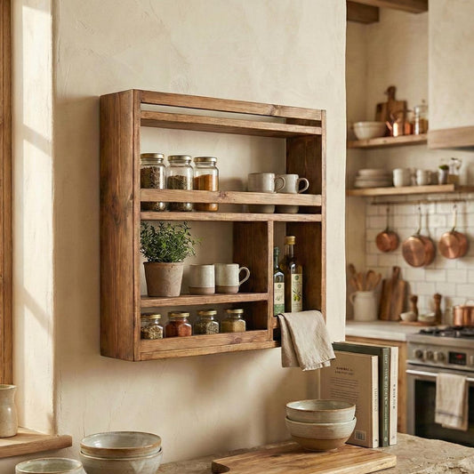 Valor Wooden Kitchen Storage Rack