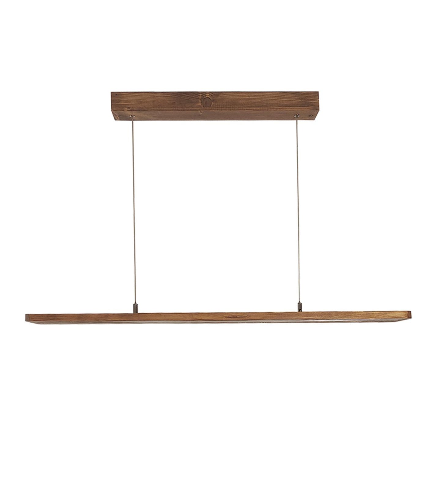 Rise 36 Triangular Brown LED Hanging Lamp