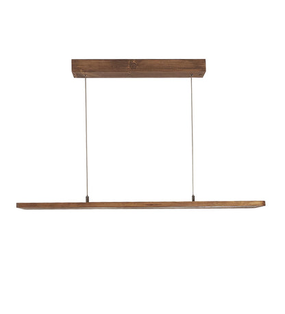 Rise 36 Triangular Brown LED Hanging Lamp