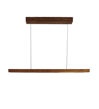 Stream 36 Brown Wooden LED Hanging Lamp