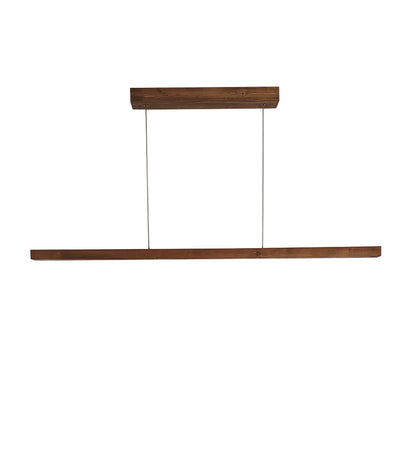 Stream 48 Brown Wooden LED Hanging Lamp