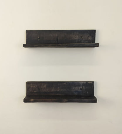 Kite set of 2 Wooden Wall Shelf Organiser