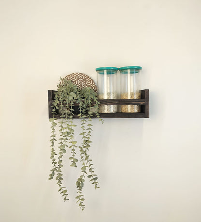 See Wooden Wall Shelf Organiser
