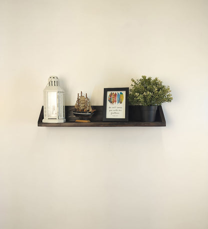 Valley Wooden Wall Shelf Organiser