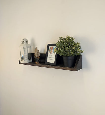 Valley Wooden Wall Shelf Organiser