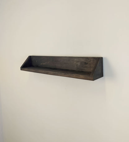 Valley Wooden Wall Shelf Organiser