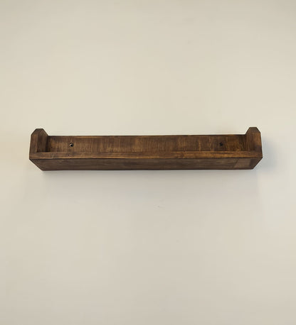 Glory Wooden Wall Shelf Organiser