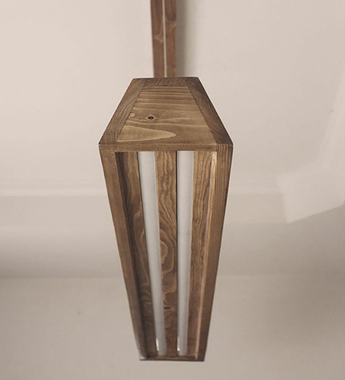 Drink 36 Brown Wooden LED Hanging Lamp