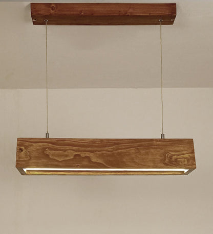 Drink  24 Brown Wooden LED Hanging Lamp