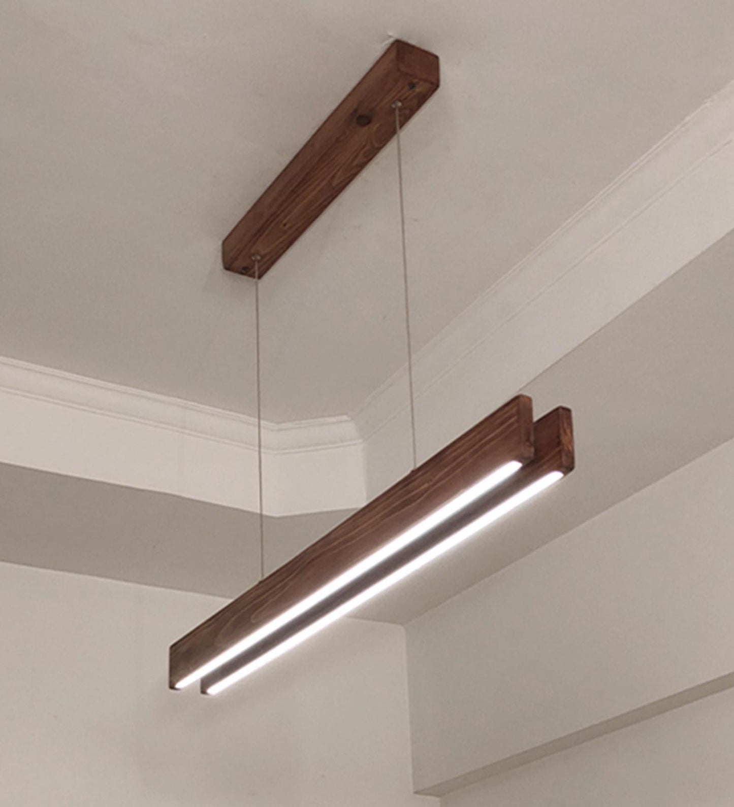 Dance 36 DUO Wooden LED Hanging Lamp