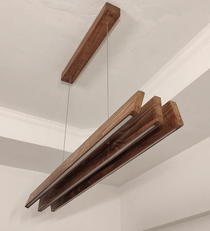 Dance 36 TRIO Wooden LED Hanging Lamp
