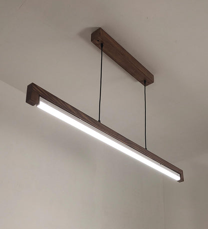 Dance 48 Brown Baton LED Hanging Lamp