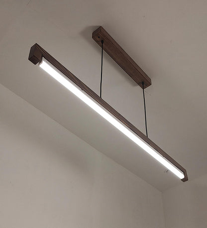 Dance 48 Brown Baton LED Hanging Lamp