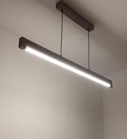 Dance 48 Brown Baton LED Hanging Lamp