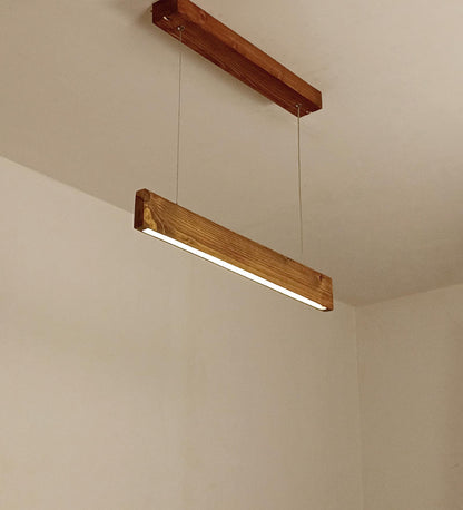 Dance 24 Brown Wooden LED Hanging Lamp