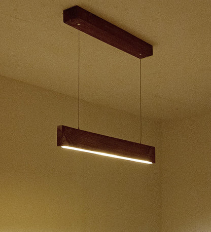 Dance 24 Brown Wooden LED Hanging Lamp