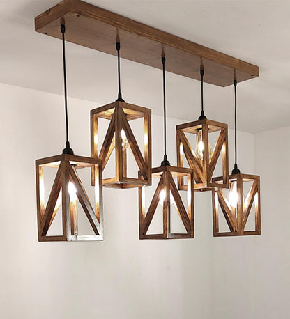 Teach Brown 5 Series Hanging Lamp