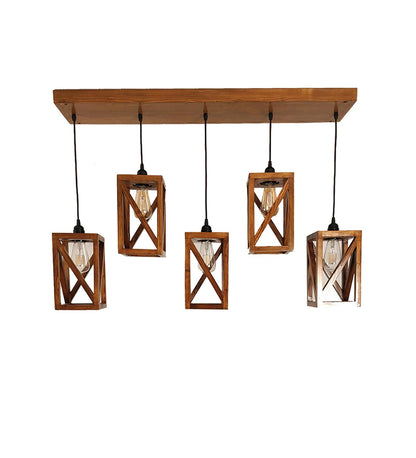 Teach Brown 5 Series Hanging Lamp