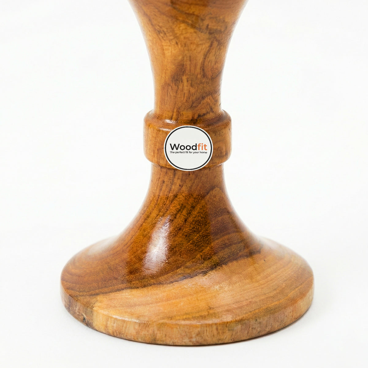 Woodfit Artisanal Handcrafted Mango Wood Wine Glass – Eco-Friendly Wooden Goblet