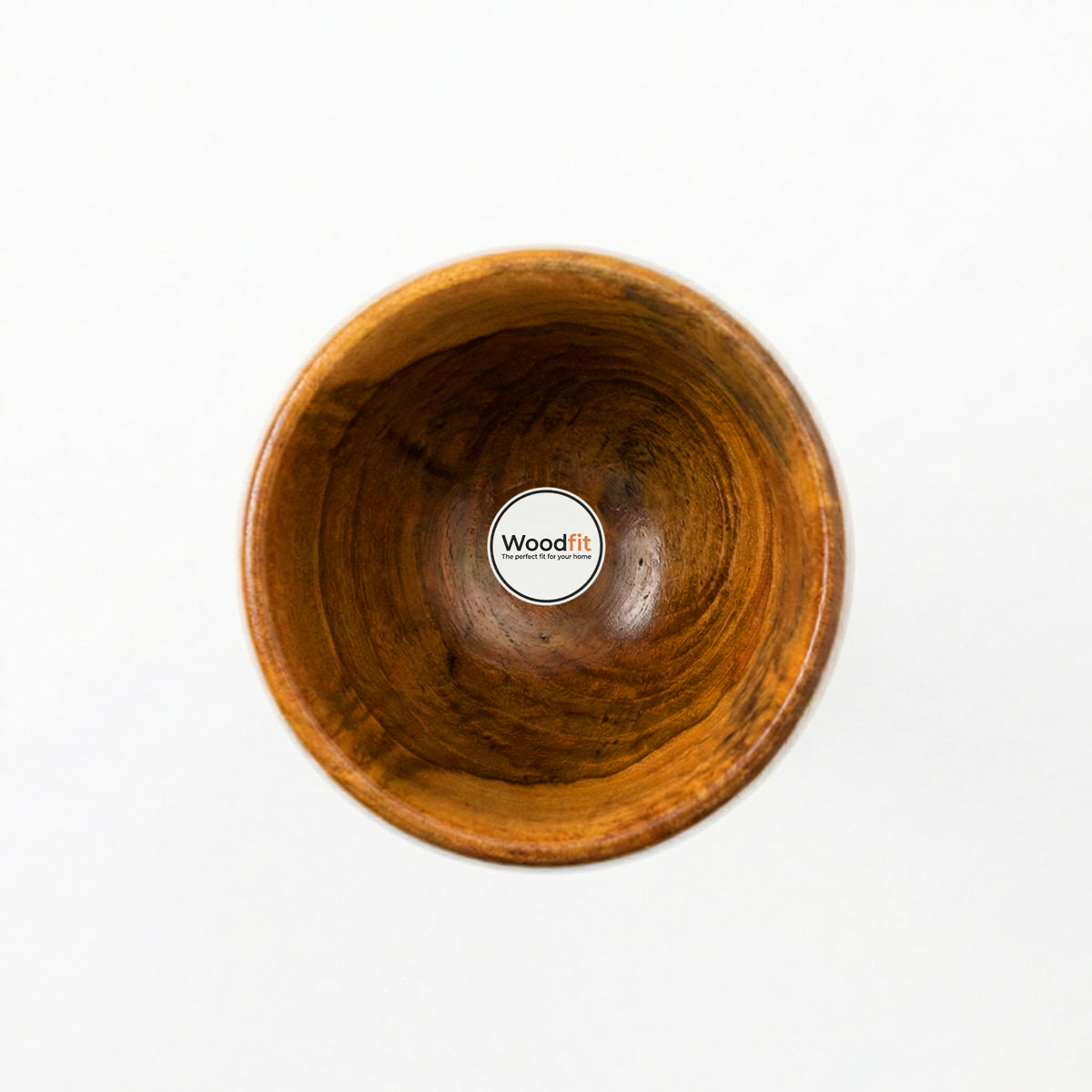 Woodfit Artisanal Handcrafted Mango Wood Wine Glass – Eco-Friendly Wooden Goblet