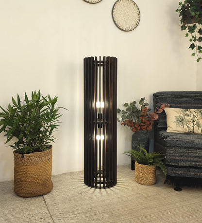 Dive Duo Wooden Floor Lamp