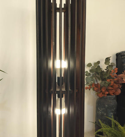 Dive Duo Wooden Floor Lamp