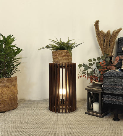 Dive Sidekick Wooden Floor Lamp