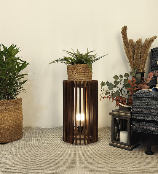 Dive Sidekick Wooden Floor Lamp
