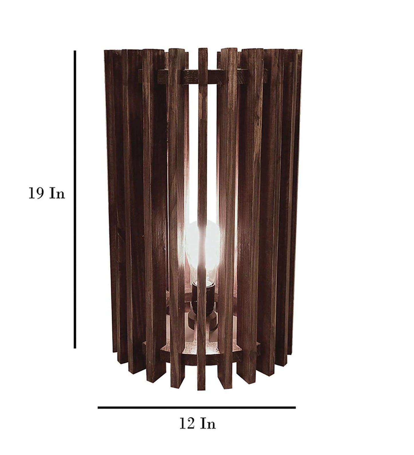 Dive Sidekick Wooden Floor Lamp