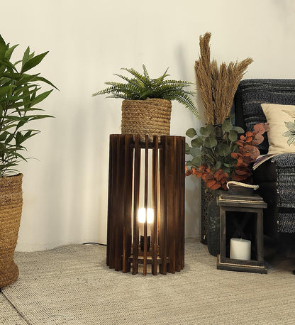 Dive Sidekick Wooden Floor Lamp