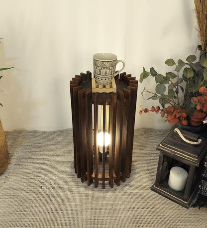 Dive Sidekick Wooden Floor Lamp