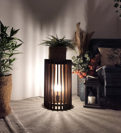 Dive Sidekick Wooden Floor Lamp